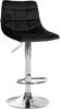 CLP 2er Set Barhocker Jerry Samt höhenverstellbar und 360 drehbar,schwarz chrom Bild 3