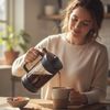 Bodum Bean French Press Kaffeebereiter schwarz 1 Liter 8 Tassen Bild 2