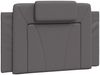 vidaXL Bett "Viana" mit Matratze Grau 90x200 cm Kunstleder 3208771 Bild 5