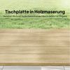 Outsunny Beistelltisch Outdoor-Couchtisch (Set, 1-St, 1 Tisch), Holzoptik, wetterfest, 100x55 cm Bild 3
