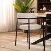 Bronx71 Esszimmerstuhl Nicky Stoff meliert off white/schwarz Bild 4