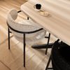 Bronx71 Esszimmerstuhl Nicky Stoff meliert off white/schwarz Bild 5