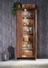 Vitrine Akazie 81x45x204 braun lackiert PURE ACACIA #207 Bild 3