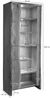 Vitrine Akazie 81x45x204 braun lackiert PURE ACACIA #207 Bild 5