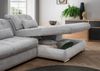 Benformato Sofa Rigatti: Komfortables Mikrofaser-Sofa mit Sitztiefenverstellung, verstellbaren Kopfstützen und Schlaffunktion - In zwei Farben wählbar Bild 4