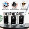 35 Gewürzdosen Set | Glas Gewürzgläser | Drei Kaliber einstellbar Bild 3