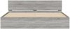 vidaXL Bettgestell mit Kopfteil Grau Sonoma 160x200 cm 3207474 Bild 5