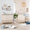 roba Wickelkommode 'Sidney' breit - inkl. Wickelansatz - 3 Schubladen - Cashmere Bild 2