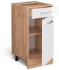 Vicco Küchenschrank Küchenzeile R-Line, Weiß Hochglanz, Schubunterschrank 40 cm, ohne AP Bild 3