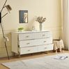 Sideboard 120x40x75 cm - Elegantes Design mit 6 Schubladen & Goldakzenten Bild 3