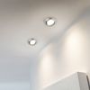 Runder LED Einbaustrahler Decke im 4er Set schwenkbar Silber matt 5 Watt Bild 5