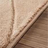 TT Home Teppich Diele, Esszimmer, Flur, Schlafzimmer, Wohnzimmer, Rechteckig, Höhe: 14 mm, Wohnzimmer Teppich Esszimmer Kurzflor Skandinavisch Bild 2
