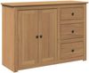 vidaXL Sideboard mit Schubladen PANAMA 112x40x80 cm Massivholz Kiefer 4016385 Bild 2