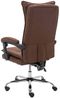 vidaXL Massage-Bürostuhl Braun Stoff [20371] Bild 4