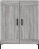 vidaXL Sideboard Grau Sonoma 69,5x34x90 cm Holzwerkstoff 830210 Bild 5