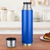 Isolierflasche 1 Liter Blau, Drehverschluss Bild 3
