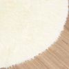 vidaXL Teppich Shaggy Hochflor NAVARRA Creme 200x200 cm Polyester 4102919 Bild 4