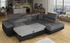 Eltap Anton Ecksofa, Stoff, Grau / Schwarz, rechts Bild 5