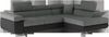 Eltap Anton Ecksofa, Stoff, Grau / Schwarz, rechts Bild 3