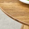 Runder Couchtisch 50x48 cm in Holzoptik – Beistelltisch aus MDF mit hoher Tragkraft Bild 4