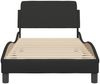 vidaXL Bettgestell "Dover" Schwarz 80x200 cm Kunstleder 373078 Bild 4