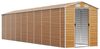 vidaXL Gerätehaus Hellbraun 191x810x198 cm Verzinkter Stahl 3188283 Bild 3