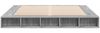 vidaXL Bettgestell Grau Sonoma 180x200 cm Holzwerkstoff 3280459 Bild 4