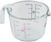 Emsa Messbecher Prep&Bake, Glas, (1-St), doppelte Skalierung f. feste & flüssige Zutaten, Ausgießlippe Bild 2