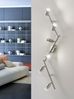Eglo 92599 Spot BUZZ-LED Stahl nickel-matt GU10 max. 6X2,8W L:105cm B:6,5cm 3000K schwenkbar Bild 2