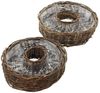 Pflanzrad 2er Set Pflanzschale Pflanzkorb Blumentopf Pflanztopf Übertopf Bild 5