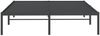 Doppelbett Metall Schwarz 160x200 cm Bild 5