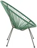 Vente-unique - ALIOS Gartensitzgruppe HarzGlas Grün - B 82 cm50 cm x H 83,5 cm50 cm x L 72 cm50 cm Bild 5