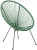 Vente-unique - ALIOS Gartensitzgruppe HarzGlas Grün - B 82 cm50 cm x H 83,5 cm50 cm x L 72 cm50 cm Bild 3