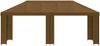 vidaXL Garten Pavillon 6 x 3 m Taupe Polyester und Stahl 190 3376012 Bild 3