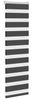 vidaXL Doppelrollo Schwarz 50x150 cm Stoffbreite 45,9 cm Polyester 4014225 Bild 3