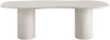 Esstisch >Maranola< in Hellgrau, MDF, Zement - 240x76x96cm (BxHxT) Bild 3
