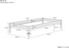 Erst-Holz Einzelbett natur, 100x200 cm, Kiefer massiv, inkl. Rollrost Bild 5