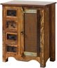 Kommode Altholz 70x40x85 mehrfarbig lackiert NATURE OF SPIRIT #127 Bild 1