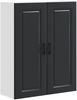 vidaXL Geschirrspülerfront Kalmar Schwarz 80 x 31 x 100 cm 884795 Bild 2