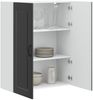 vidaXL Geschirrspülerfront Kalmar Schwarz 80 x 31 x 100 cm 884795 Bild 3