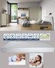 Jugendzimmer Ara in Eukalyptus und Eiche – Moderne Möbel Komplett-Sets in verschiedenen Set-Varianten oder als Einzelmöbel - 7 teilig , Kleiderschrank · Kommode · Schreibtisch · Jugendbett 90 × 200 cm · Matratzenauflage · Wandregal · Kaltschaummatratze Bild 1