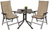 Beautissu 4er Set Hochlehner Auflagen Loft HL 120 x 50 x 6 cm Natur Bild 4