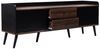Merax Lowboard mit 2 Schubladen in Holzoptik und 2 Schiebetüren, TV-Board mit verstellbaren Einlegeböden, TV-Schrank, B: 160cm Bild 2