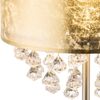 RGB LED Kristalllampe, Blattgold, Nickel matt, App-Steuerung Bild 5