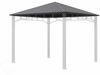 TOOLPORT Ersatzdach 3x3 m Hardtop Dach Stahldach für Gartenpavillon Sunset Superior 3x3m Bild 2