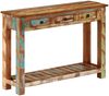vidaXL Konsolentisch 110x30x76 cm Altholz Massiv 376705 Bild 3
