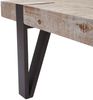 Mendler Couchtisch, rustikal massiv, Tanne Holz, 40x120x60 cm Bild 4