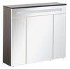 FACKELMANN KARA LED Spiegelschrank 80 cm breit, Weiß/Anthrazit Bild 5