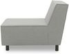 Gartenlounge Sessel Brandie 73x77x103 mit Outdoorbezug in silber Bild 3