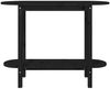 vidaXL Konsolentisch Schwarz 110x40x80 cm Massivholz Kiefer 822301 Bild 5